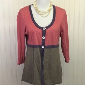 Boden color block sweater
